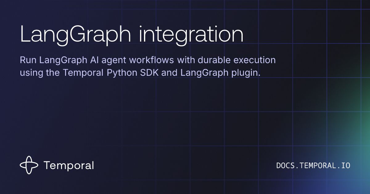 Temporal + LangGraph
